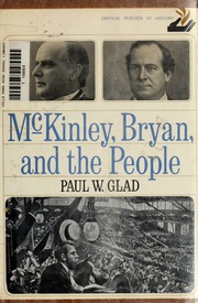 Cover of edition mckinleybryanpeo00glad