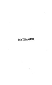Cover of edition mcteagueastorys00norrgoog