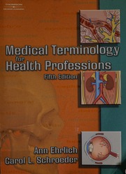 Cover of edition medicalterminolo0000ehrl_z8c7
