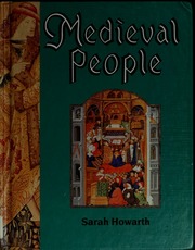 Cover of edition medievalpeople00howa