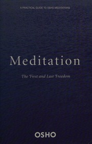 Cover of edition meditationfirstl0000osho