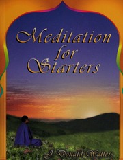 Cover of edition meditationforsta0000walt