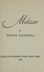 Cover of edition melissa00cald