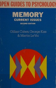 Cover of edition memorycurrentiss0000cohe