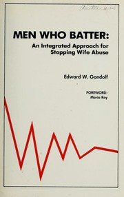 Cover of edition menwhobatterint00gond