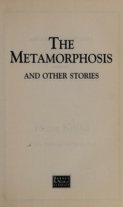 Cover of edition metamorphosisoth0000kafk