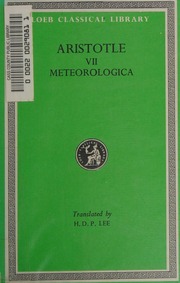 Cover of edition meteorologica0007aris_f3t8