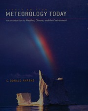 Cover of edition meteorologytoday0000ahre_b5f3
