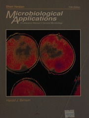 Cover of edition microbiologicala0000bens_q3u0