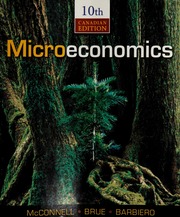 Cover of edition microeconomics0000mcco
