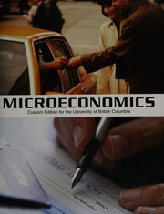 Cover of edition microeconomics0000unse_m7r8