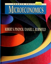 Cover of edition microeconomics00pind