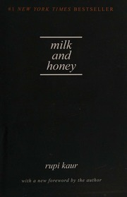 Cover of edition milkhoney0000kaur_k2f2