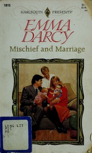 Cover of edition mischiefmarriage00emma