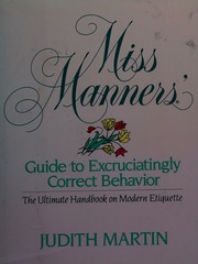 Cover of edition missmannersguide0000mart_b7b5