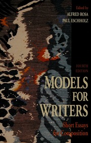 Cover of edition modelsforwriters04edunse