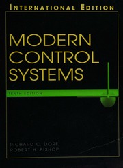 Cover of edition moderncontrolsys0000dorf_z2x2