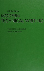 Cover of edition moderntechnicalw0000sher