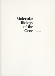 Cover of edition molecularbiology0000wats