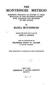 Cover of edition montessorimetho00holmgoog