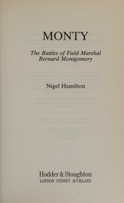 Cover of edition montybattlesoffi0000hami