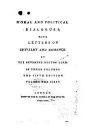 Cover of edition moralandpolitic01hurdgoog