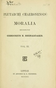 Cover of edition moralia03plut