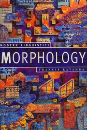 Cover of edition morphology0000kata_y6b8
