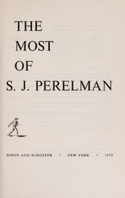 Cover of edition mostofsjperelman0000pere