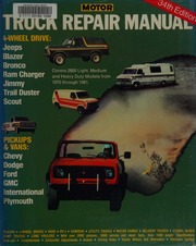 Cover of edition motortruckrepair34edunse