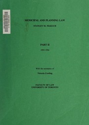 Cover of edition municipalplannin02maku_1