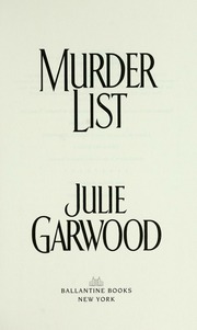 Cover of edition murderlis00garw