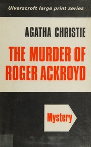 Cover of edition murderofrogerack0000chri_v8v4