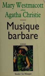 Cover of edition musiquebarbarero0000west_j3a4