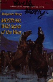 Cover of edition mustangwildspiri0000henr_y4h6