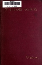 Cover of edition myliterarypassio00howerich