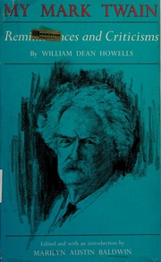 Cover of edition mymarktwainremin0000howe