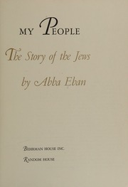 Cover of edition mypeoplestoryofj0000unse
