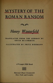 Cover of edition mysteryofromanra00wint