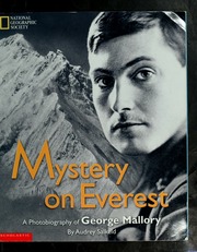 Cover of edition mysteryoneverest00salk