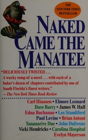 Cover of edition nakedcamemanatee0000unse