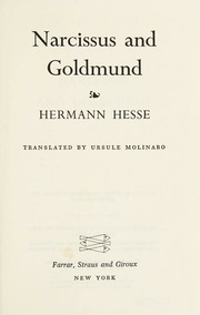 Cover of edition narcissusgoldmun0000hess