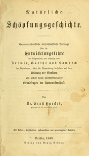Cover of edition natrlichesch1868haec