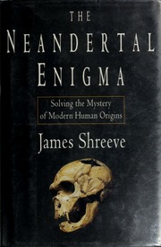 Cover of edition neandertalenigma00shre_0