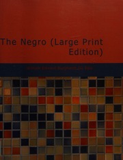 Cover of edition negrolargeprinte0000webd