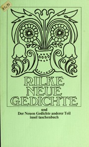 Cover of edition neuegedichtedern00rilk