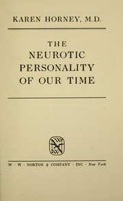 Cover of edition neuroticpersonal00horn