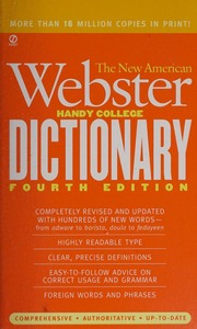 Cover of edition newamericanwebst0000more_i3y4