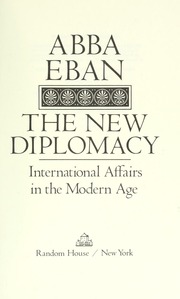 Cover of edition newdiplomacyinte00eban