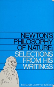 Cover of edition newtonsphilosoph0000unse